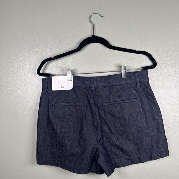 Made And Loved Loft Dark Wash Shorts NEW - Measures 33” Waist ( Tag Shows 6/28 ) - Picture 2 of 11